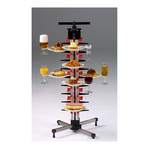 Teller-Regal 48Teller Tischmodell